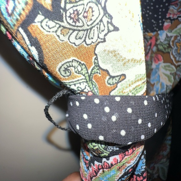 Paisley print romper shorts - Picture 7 of 8